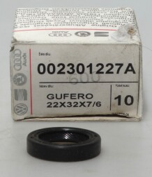 Gufero 002301227A a rozměry 22×32×7/6,